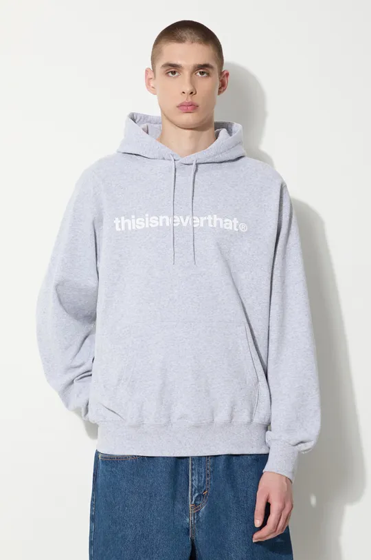 gray thisisneverthat cotton sweatshirt T-logo LT Hoodie Men’s