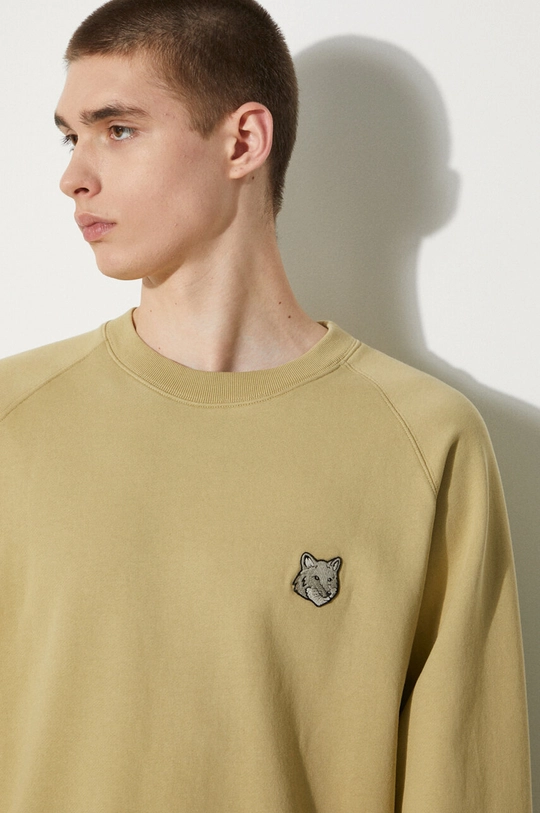 Bavlněná mikina Maison Kitsuné Bold Fox Head Patch Oversize Sweatshirt Pánský