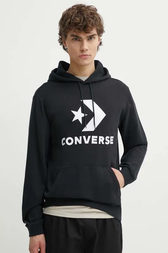 μαύρο Μπλούζα Converse