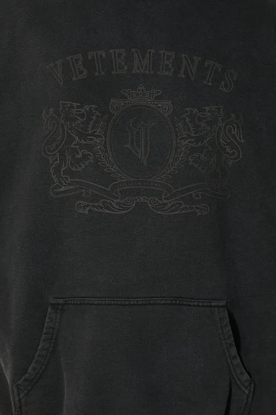 VETEMENTS sweatshirt Royal Logo Tonal Hoodie