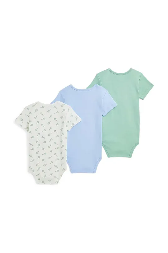 Βαμβακερά φορμάκια για μωρά Polo Ralph Lauren 3-pack πολύχρωμο