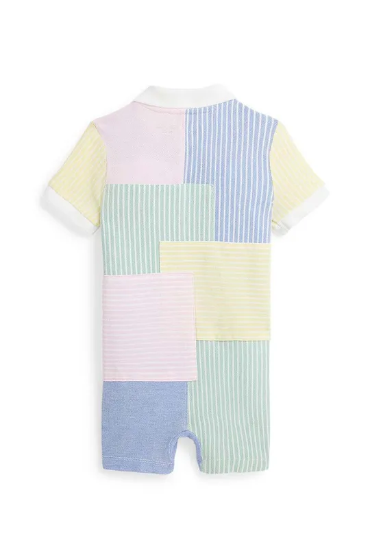 Polo Ralph Lauren rampers bawełniany niemowlęcy multicolor