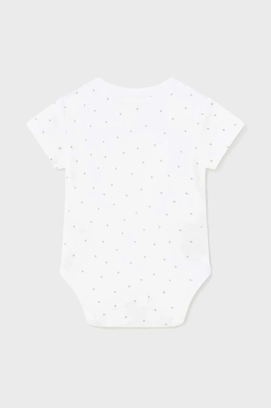 Mayoral Newborn body di cotone neonato/a verde