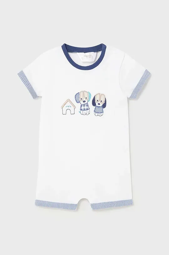 Otroški pajac Mayoral Newborn 2-pack bela