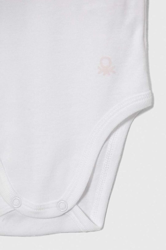 Pamučni bodi za bebe United Colors of Benetton 3-pack