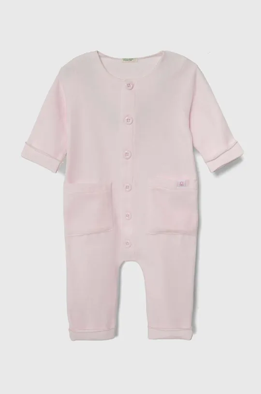 ροζ Φόρμες με φουφούλα μωρού United Colors of Benetton Για κορίτσια