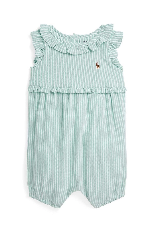 verde Polo Ralph Lauren rampers in cotone neonato/a Ragazze