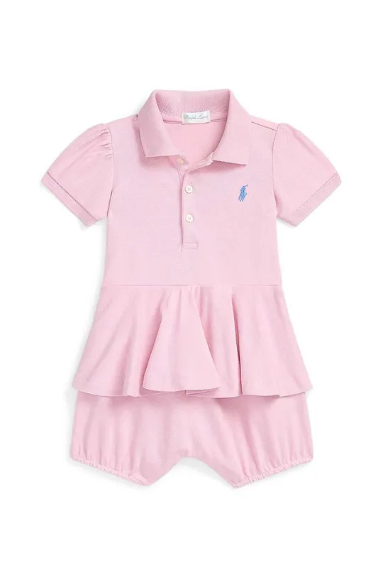 розовый Ромпер для младенцев Polo Ralph Lauren Для девочек