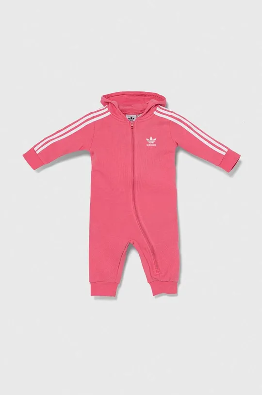 рожевий Дитячі повзунки adidas Originals Для дівчаток