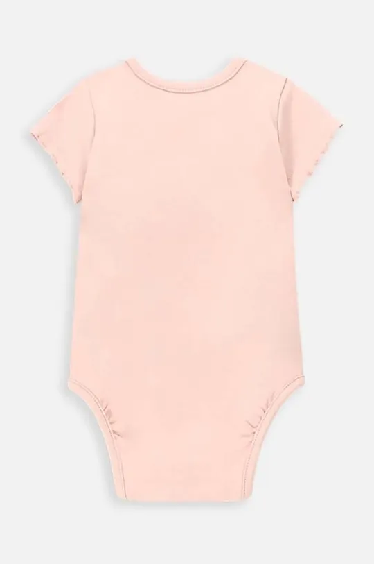 Coccodrillo body di cotone neonato/a rosa