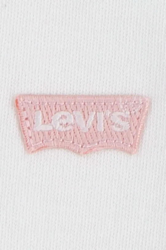 Levi's body bawełniane niemowlęce LVG 3PK BOW BODYSUIT SET 3-pack 100 % Bawełna