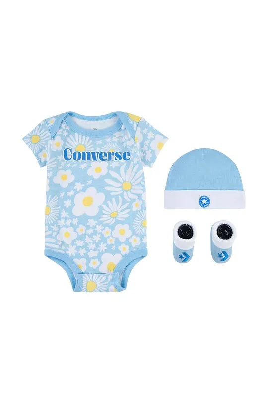 niebieski Converse komplet niemowlęcy Dziewczęcy