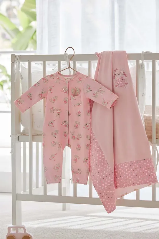 розовый Ромпер для младенцев Mayoral Newborn Для девочек