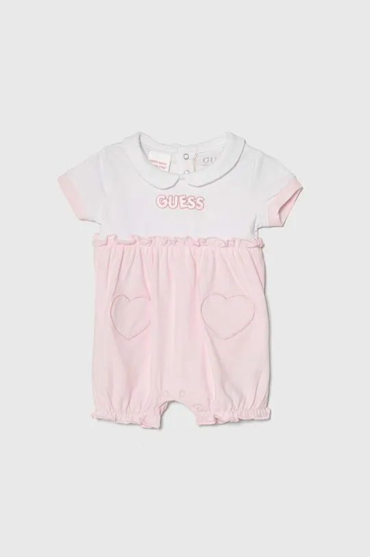 розовый Ромпер для младенцев Guess Для девочек