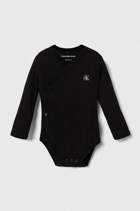 Body za dojenčka Calvin Klein Jeans 2-pack bež