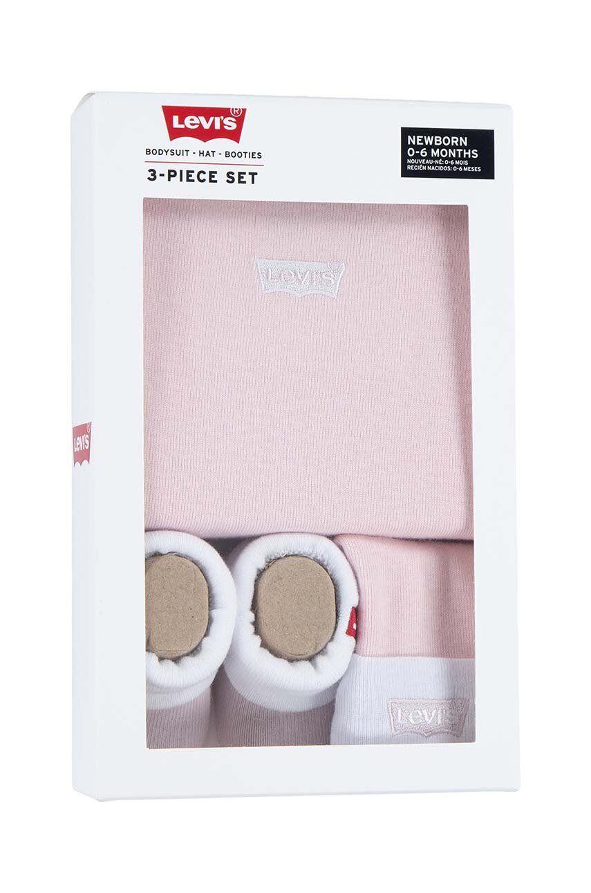 Levi's Abiti Coordinati Unisex Bambini - Set 3 Pezzi Con Batwing | Casual E Comodo Per Tutti I Giorni - Foto 1