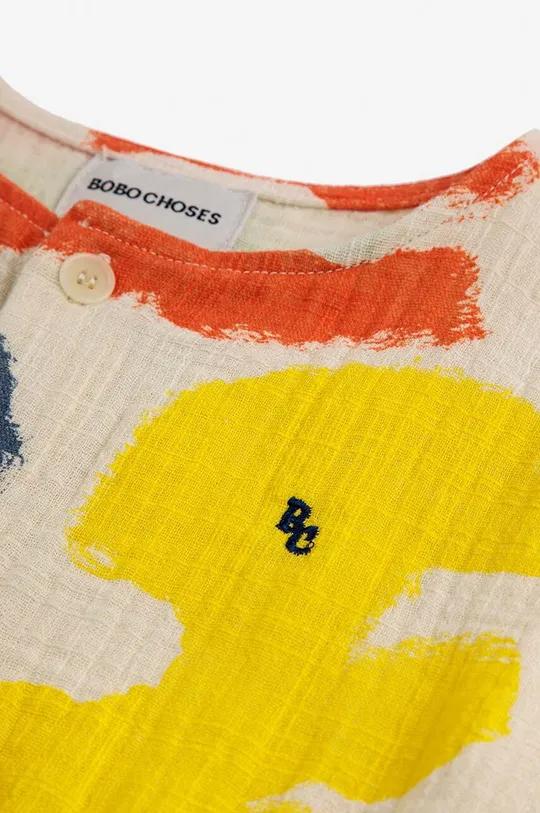 giallo Bobo Choses tuta neonato in lana