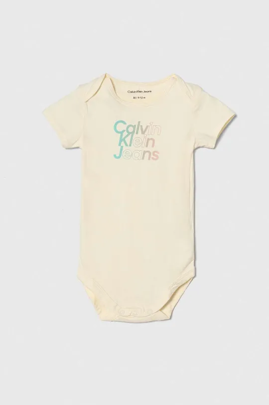 Bodi za bebe Calvin Klein Jeans 2-pack 93% Pamuk, 7% Elastan