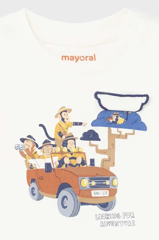 Хлопковый лонгслив для младенцев Mayoral Для мальчиков