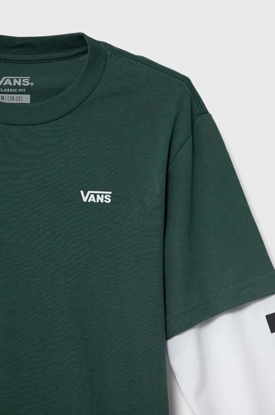 Vans longsleeve in cotone bambino/a BY LONG CHECK TWOFER BOYS 100% Cotone