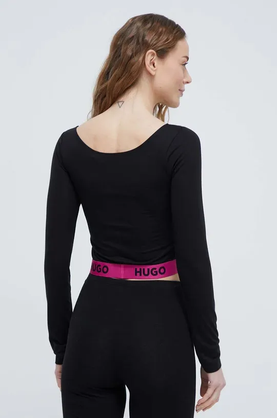 HUGO longsleeve 60 % Modal, 32 % Bawełna, 8 % Elastan