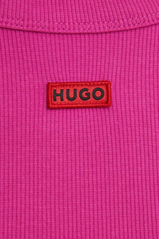 Majica z dolgimi rokavi HUGO Ženski