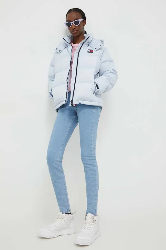 Лонгслив Tommy Jeans розовый