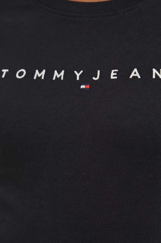 Tommy Jeans top a maniche lunghe in cotone Donna