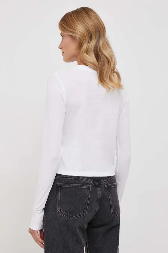 Бавовняний лонгслів Calvin Klein Jeans 100% Бавовна