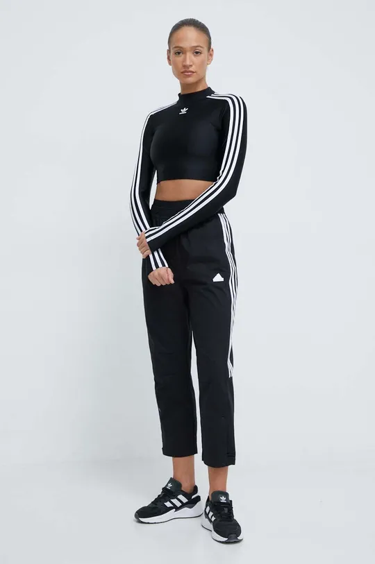 Лонгслив adidas Originals чёрный