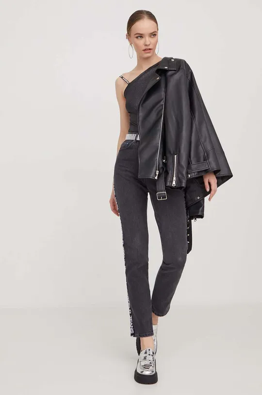 Блузка Karl Lagerfeld Jeans сірий