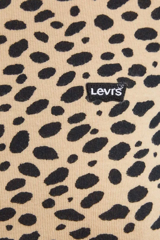Bombažna majica z dolgimi rokavi Levi's Ženski