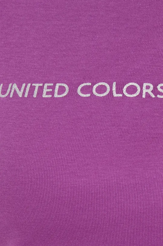 Бавовняний лонгслів United Colors of Benetton Жіночий
