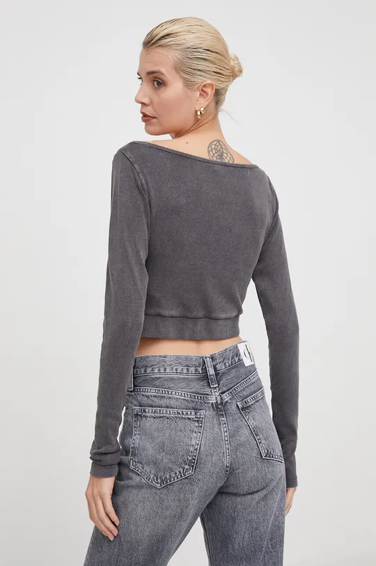 Tričko s dlhým rukávom Calvin Klein Jeans 95 % Bavlna, 5 % Elastan