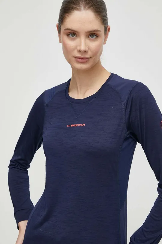 mornarsko modra Športna majica z dolgimi rokavi LA Sportiva Beyond