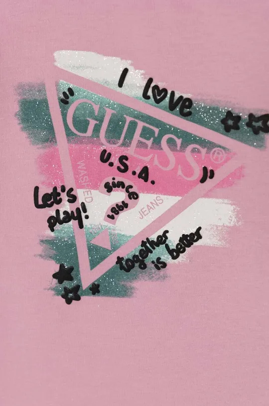 Guess longsleeve niemowlęcy 95 % Bawełna, 5 % Elastan 