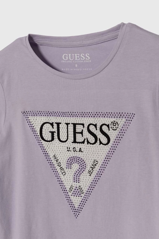 Παιδικό μακρυμάνικο Guess 95% Βαμβάκι, 5% Σπαντέξ