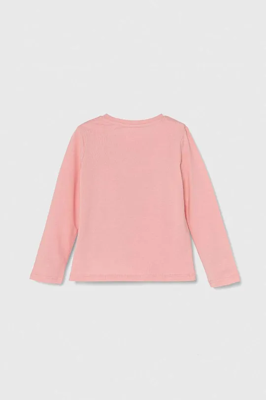 Guess maglietta a maniche lunghe per bambini rosa