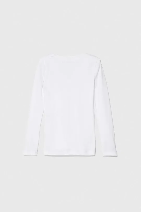 Abercrombie & Fitch longsleeve dziecięcy biały