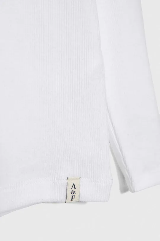 Detské tričko s dlhým rukávom Abercrombie & Fitch 58 % Bavlna, 38 % Polyester, 4 % Elastan