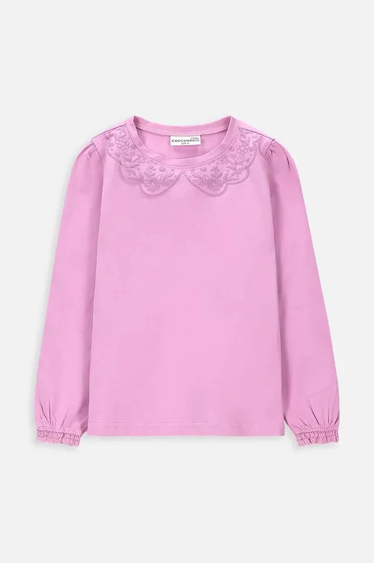 rosa Coccodrillo maglietta a maniche lunghe per bambini Ragazze