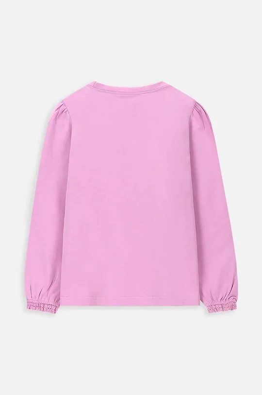 Coccodrillo maglietta a maniche lunghe per bambini rosa