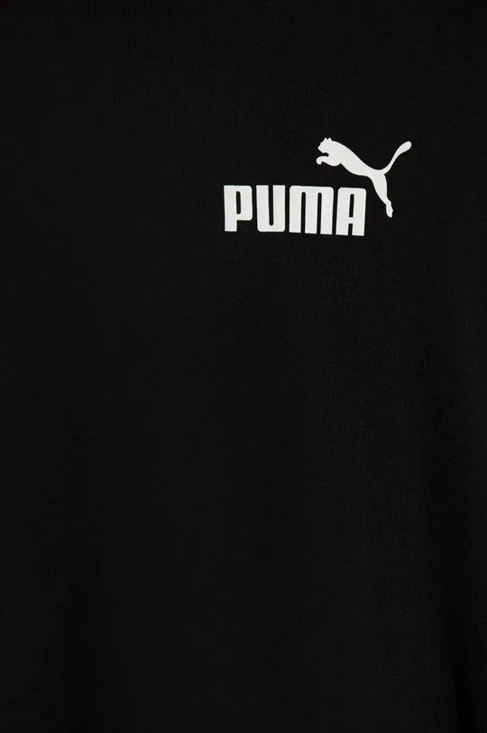 Puma longsleeve bawełniany dziecięcy ESS No. 1 Logo LS Tee B Materiał zasadniczy: 100 % Bawełna, Ściągacz: 80 % Bawełna, 20 % Poliester