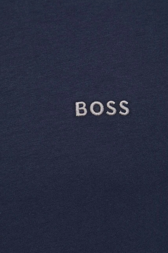 темно-синій Лонгслів лаунж BOSS