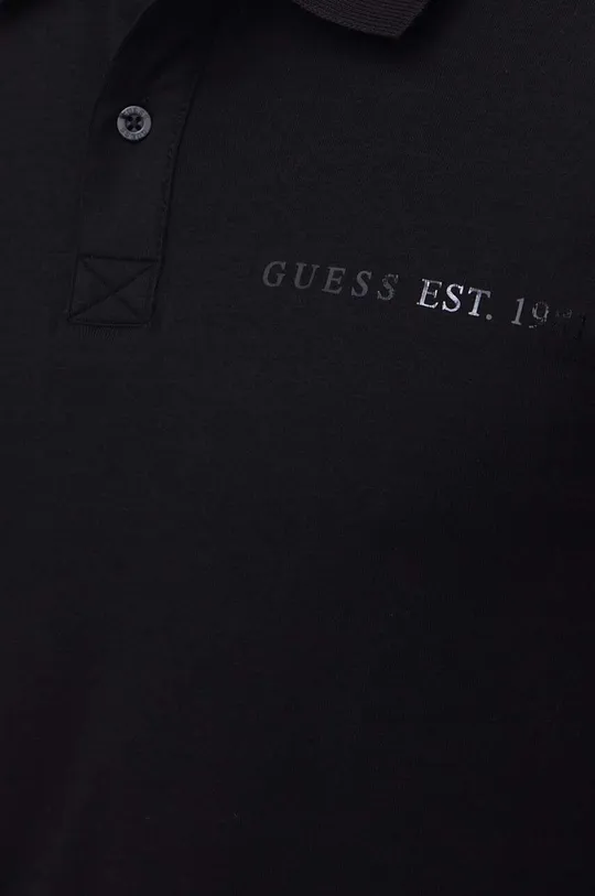 čierna Tričko s dlhým rukávom Guess OLIVER
