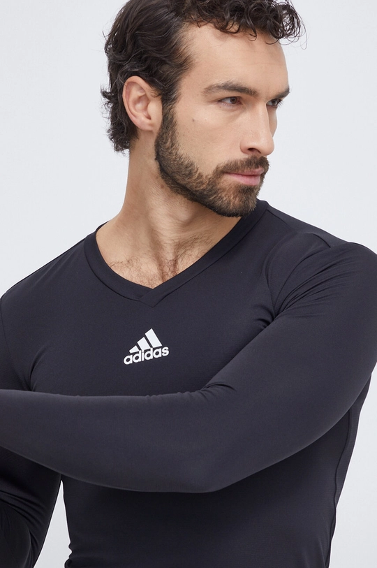 czarny adidas Performance longsleeve treningowy Team Base