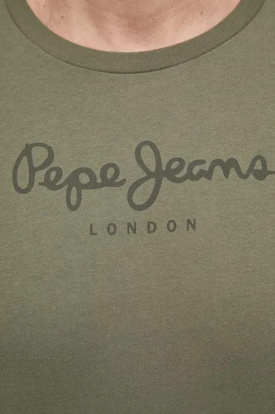 Βαμβακερό μπλουζάκι Pepe Jeans Eggo EGGO LONG N Ανδρικά