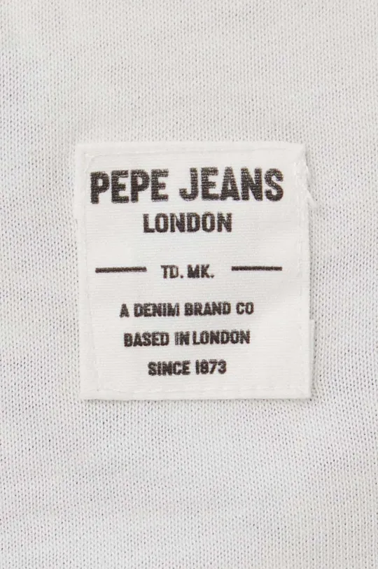 Βαμβακερή μπλούζα με μακριά μανίκια Pepe Jeans CHARLIE