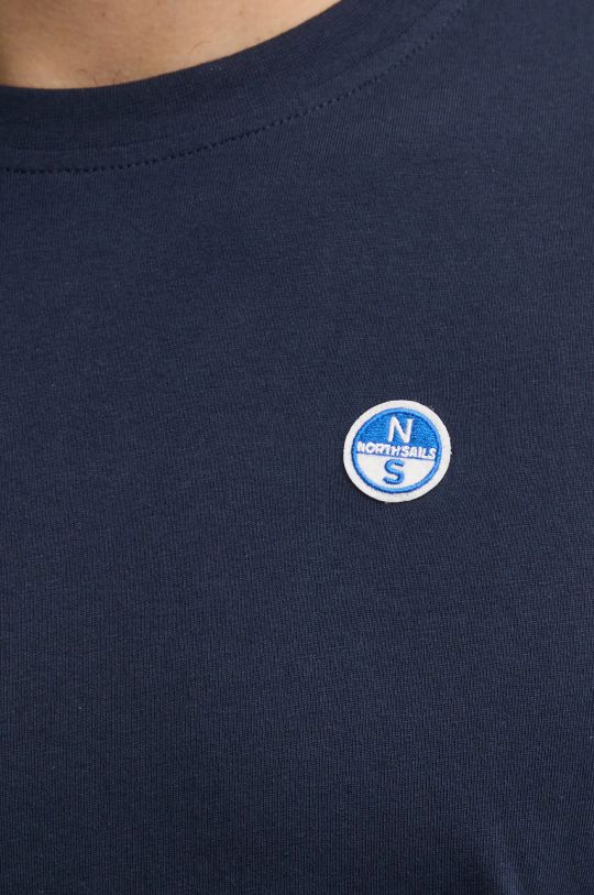 North Sails longsleeve din bumbac 692971 bleumarin