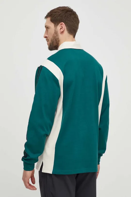 Βαμβακερή μπλούζα με μακριά μανίκια adidas Originals Rugby 0 100% Βαμβάκι